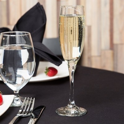Deep Etched or Laser Engraved Libbey® 3796/69292 Fizzazz Embassy 6 oz. Tall Flute Glass