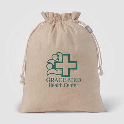 Medium Gift Bag - 4 oz. Recycled Cotton Blend - Silkscreen