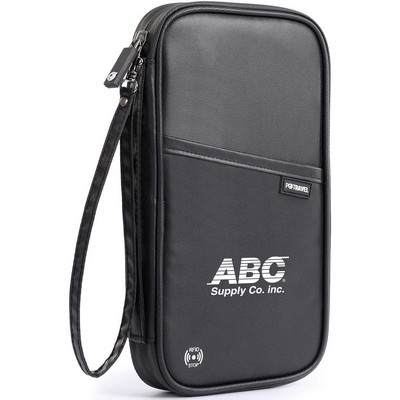 RFID Travel Passport Wallet, Family Passport Holder, Trip Document Organizer P.Travel Series
