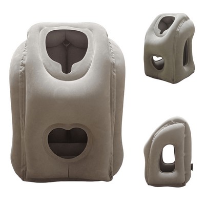 Airplane Inflatable Neck Pillow with Carrying bag