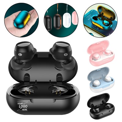 True Wireless Bluetooth Earbuds