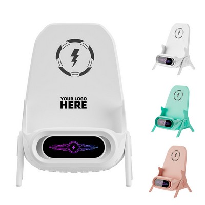 Mini Chair Wireless Fast Charger Phone Holder