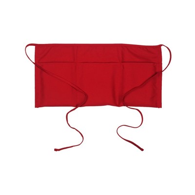Big Accessories Three-Pocket 10" Waist Apron