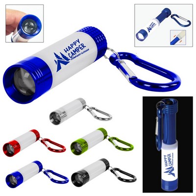 Expandable Flashlight with Carabiner