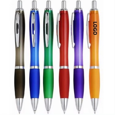 Rubber Grip Ballpoint Pen