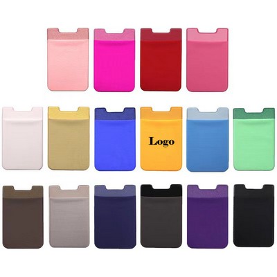 Silicone Phone Card Holder