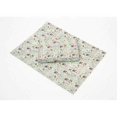 Full Color Custom White Full Sheet Tissue Paper (25.75" x 20")