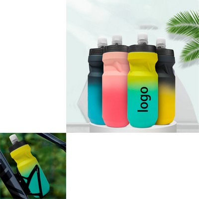 20 Oz. Gradient Color Cycling/Sports Water Bottle