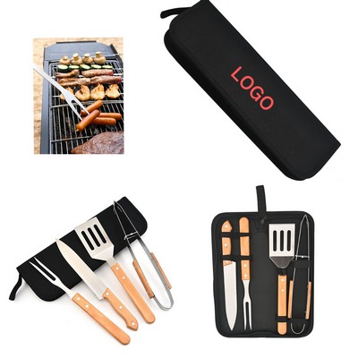 Premium BBQ Tool Set - Durable Stainless Steel Utensils