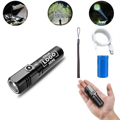Heavy-Duty Aluminum LED Tactical Flashlight