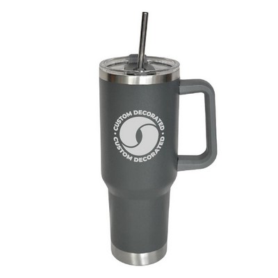 Arcticware™ 40 oz Charcoal BPA-Free Vacuum Insulated Stainless Steel Mug