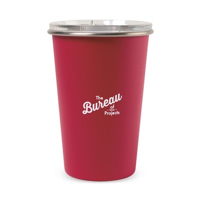Arlo Classics Stainless Steel Travel Tumbler - 14 Oz. - Red