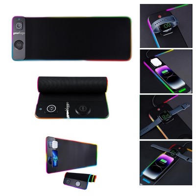 Mouse Pads With Wireless Charger