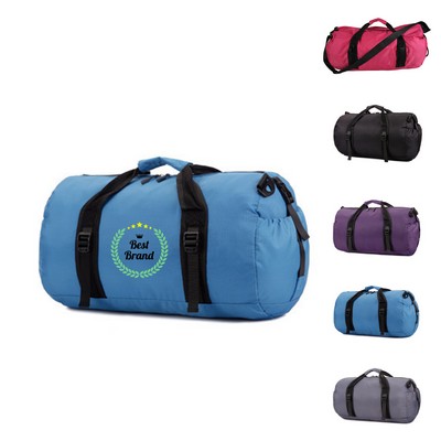 Waterproof One-shoulder Foldable Gym Bag