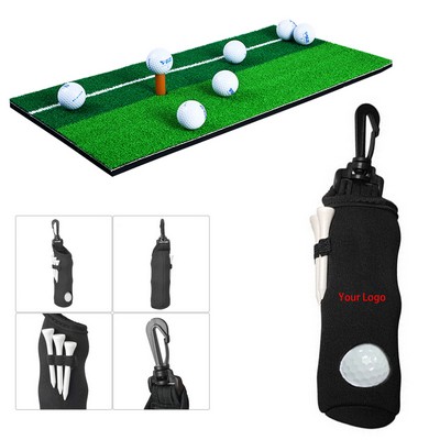 Portable Neoprene Golf Pouch