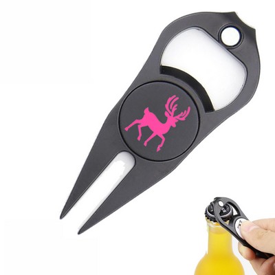 2 In 1 Golf Green Fork Opener