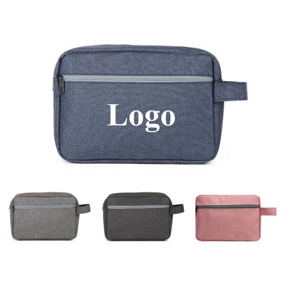 Concise Portable Waterproof Travel Toiletry Bag w/ Handle
