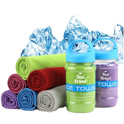 Bucket Ice Towel Set