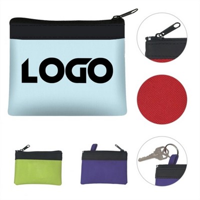 Plastic Coin Pouch Wallet