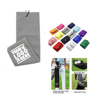 Ultra-Fine Microfiber Quick-Dry Golf Sports Towel