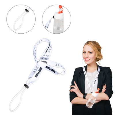 Custom 3/4" Lanyard w/ Adjustable Clip