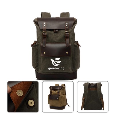 Waterproof Vintage Travel Day pack