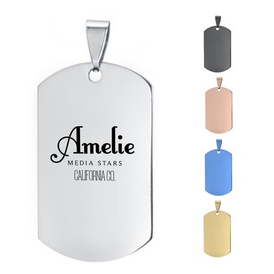 Stainless Steel Pet Tag
