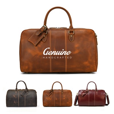 Genuine Leather Travel Bag