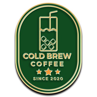 Soft Enamel Solid Iron Lapel Pin