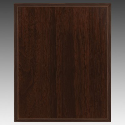 7" x 9" Mahogany Finish Plaque
