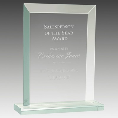 Rectangle Jade Glass Award