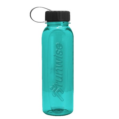 The Boss - 24 oz. Embossed Tritan™ Bottle with Tethered Lid