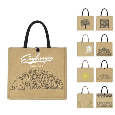 Reusable Canvas Tote Bag
