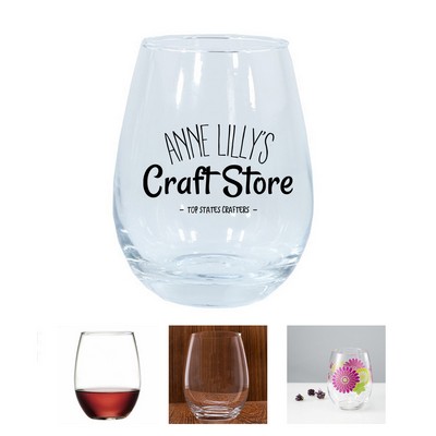 10oz Stemless Wine Glass