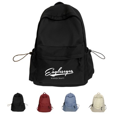 Water-resistant Nylon Student Backpack