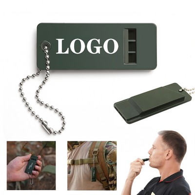 Tri-band Outdoor Survival Whistle