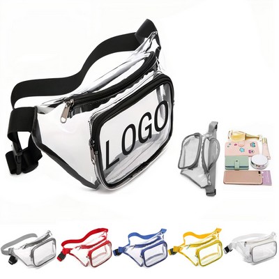 Outdoor Large Capacity Transparent Chest Bag