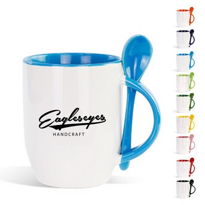 11 oz Premium Ceramic Coffee Mug Set