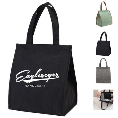 Aluminum Foil Insulated Lunch Tote Bag