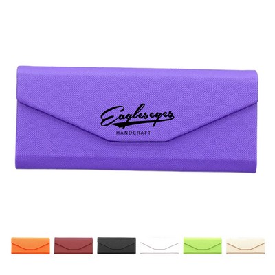 Leather Foldable Glasses Case