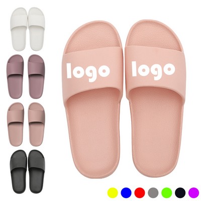 Women`s Waterproof Rubber Slides