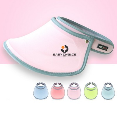 Wide Brim Visor Sun Hat for Women
