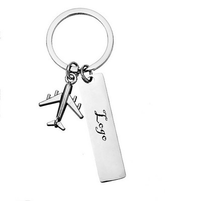 Mini Airplane Keychain