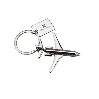 Large Passenger Aircraft Keychain