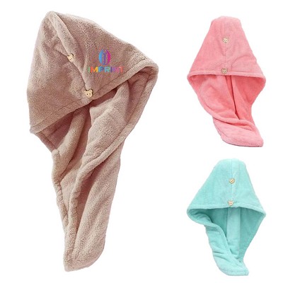 Rapid-Dry Thick Hair Shower Cap