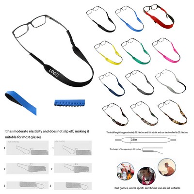 Anti-Slip Eyewear Straps Made Of Diving Material
