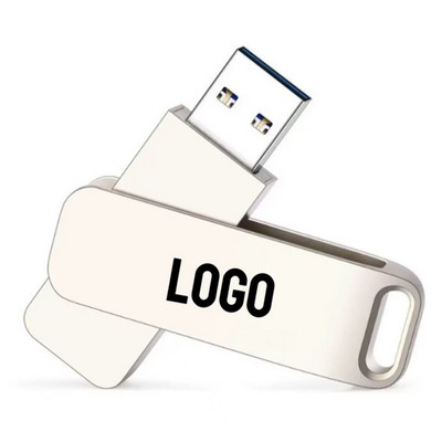 256 G Rotating Metal Usb Drive