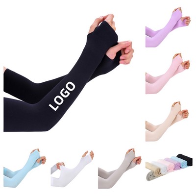 Summer Nylon UV Protection Cooling Arm Sleeves