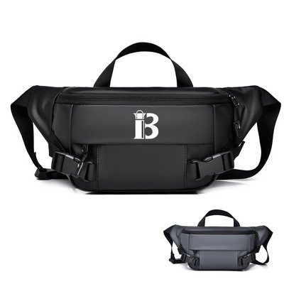 Nylon Outdoor Waterproof shoulder chest bag Fanny Pack