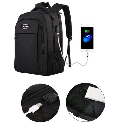 Multi-Functional USB Business Backpack